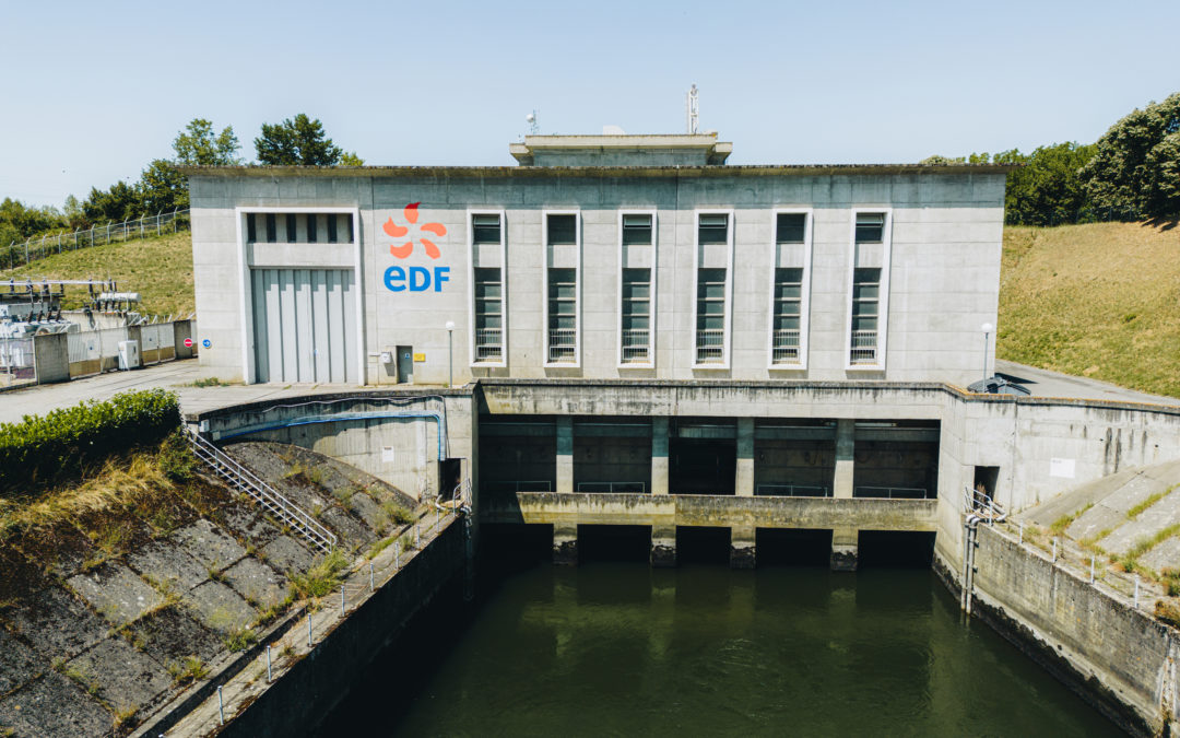 Action de la CGT autour du CSEC spécifique hydro du 4 juillet