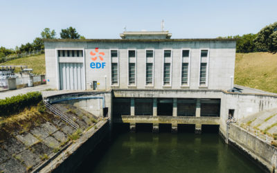 Action de la CGT autour du CSEC spécifique hydro du 4 juillet